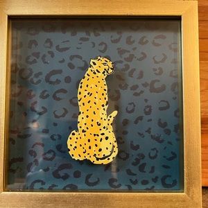 Opalhouse for Target Leopard with green-teal spotted background